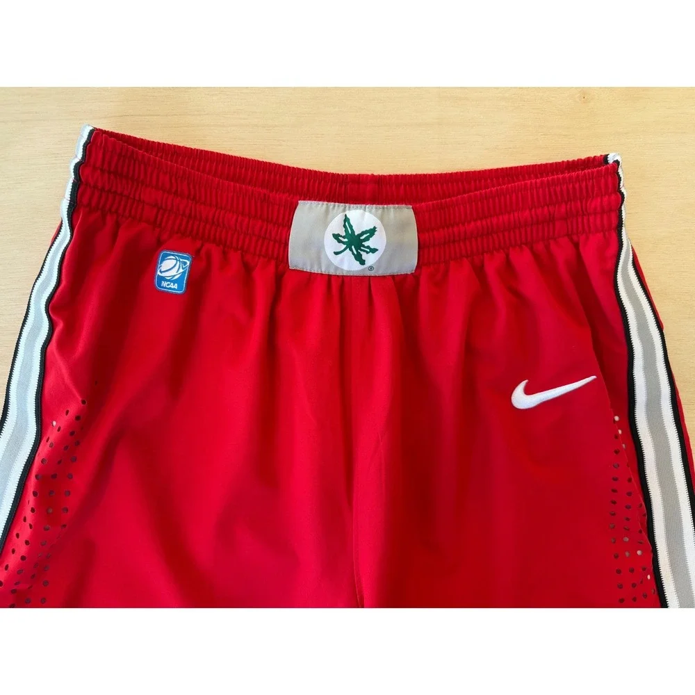 Nike Ohio State Buckeyes Red Basketball Shorts Mens Medium NCAA Dri-FIT